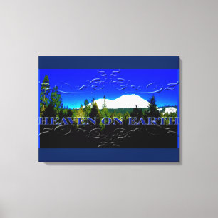 Heaven on Earth   money mountain Canvas Print