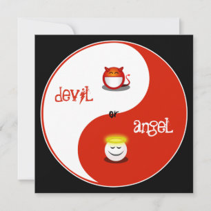 Heaven or Hell Bachelorette Party Invitation