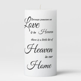 Heaven Pillar Candle