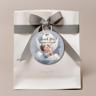 Heaven Sent Angel Baby In Clouds Baby Shower