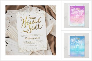 Heaven Sent Baby Shower