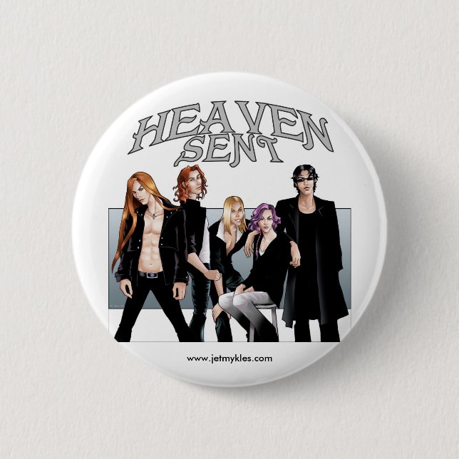 Heaven Sent Button (Front)