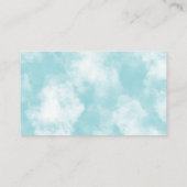 Heaven Sent Diaper Raffle Ticket | Blue Enclosure Card (Back)