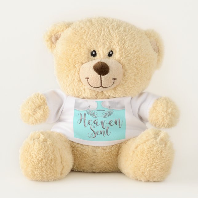 Heaven Sent Keepsake Teddy Bear (Front)
