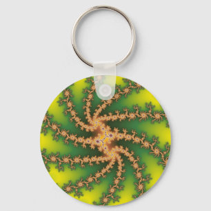 Heaven Twist - Fractal Keychain