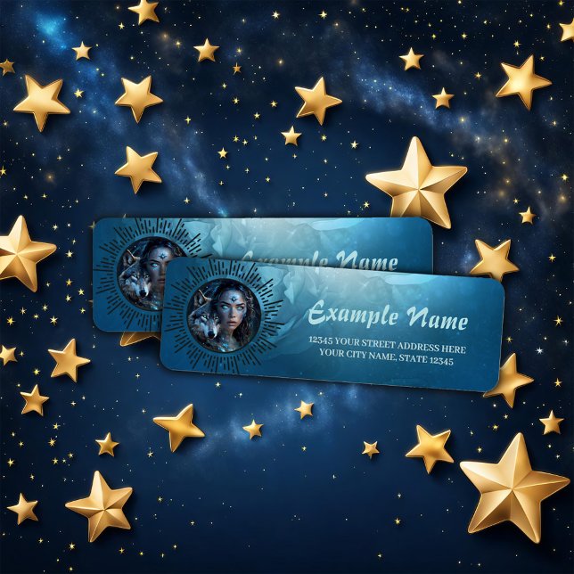 Heavenly alliance the wolf and the beautiful woman label (Creator Uploaded)
