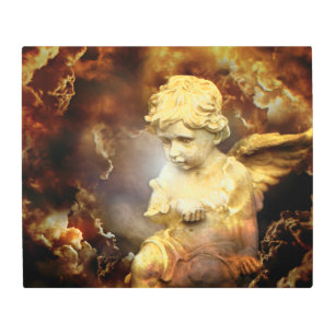 Heavenly Angel Cherub Metal Print