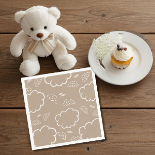  Heavenly Angel Halo Cloud  BEIGE  Napkins