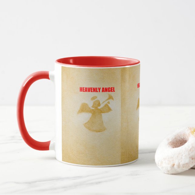 Heavenly Angel Mug (With Donut)