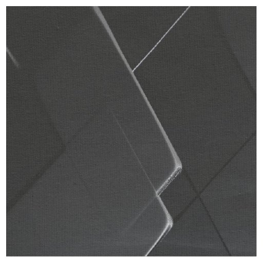 Heavenly Angel Wings Cross Fabric Print