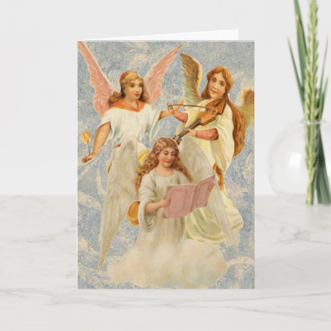 Heavenly Angels Easter Card (Front)