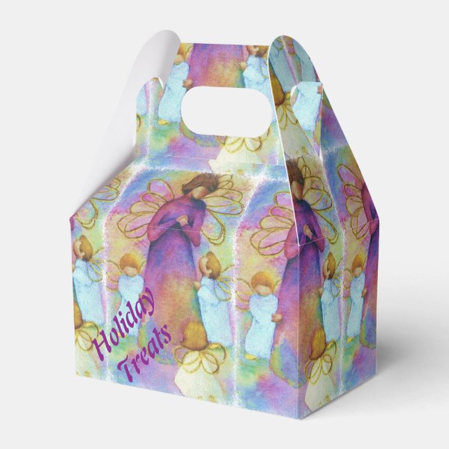 HEAVENLY ANGELS FAVOR BOXES (Front Side)