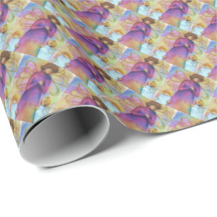 HEAVENLY ANGELS WRAPPING PAPER