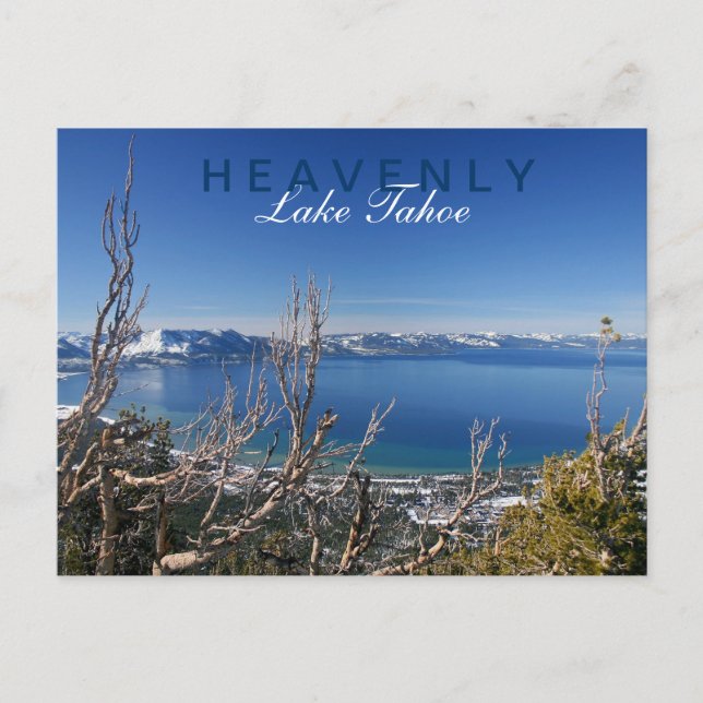 Heavenly at Lake Tahoe Postcard (Front)