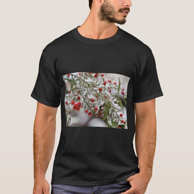 Heavenly Bamboo Nature Art Tee (Front)