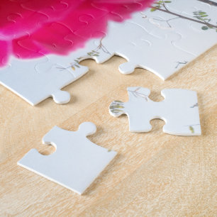 Heavenly Bloom: A Rose Against the Sky Jigsaw Puzzle