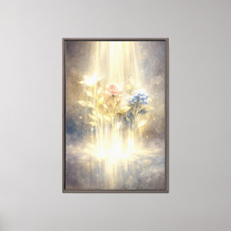 Heavenly Bloom Light Canvas Print