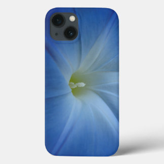 Heavenly Blue Morning Glory Close-Up iPhone 13 Case