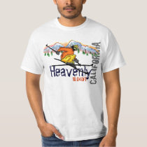 Heavenly California ski elevation value tee Heavenly California ski elevation value tee