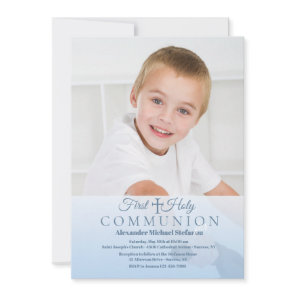 Heavenly Communion Photo Invitation
