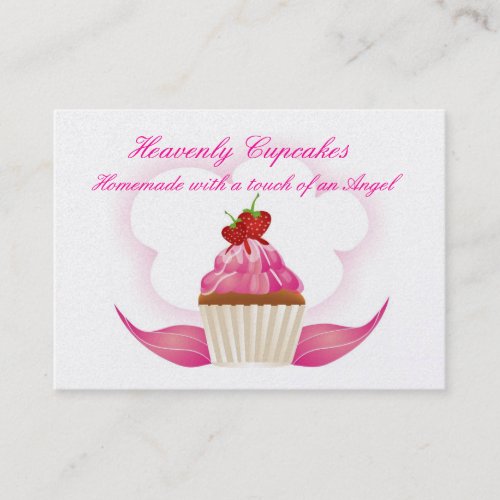 Heavenly Cupcakes Business Card Templates