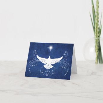 Heavenly Dove Christmas Card by lamessegee at Zazzle