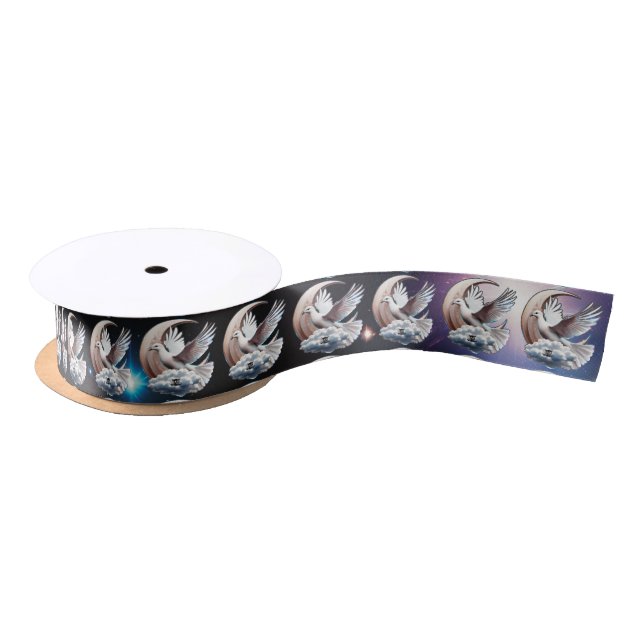 Heavenly Dove Satin Ribbon (Spool)