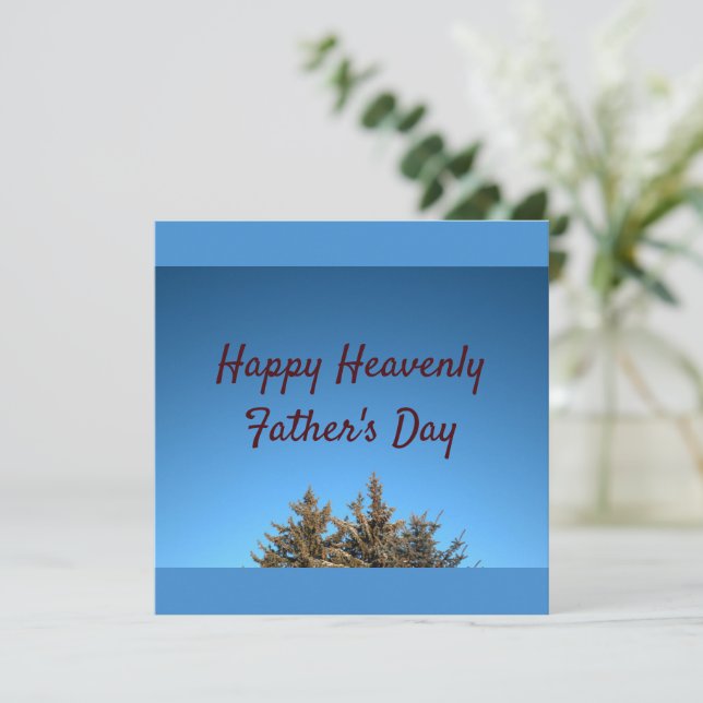 Heavenly Father's Day Holiday Card (Standing Front)