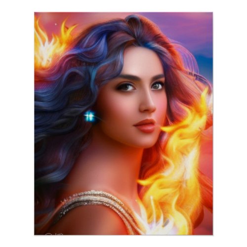 Heavenly Fire_ Cassandra of Troy Poster