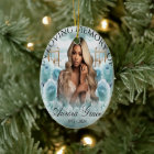 Heavenly Garden of Roses Memorial Button LIA004