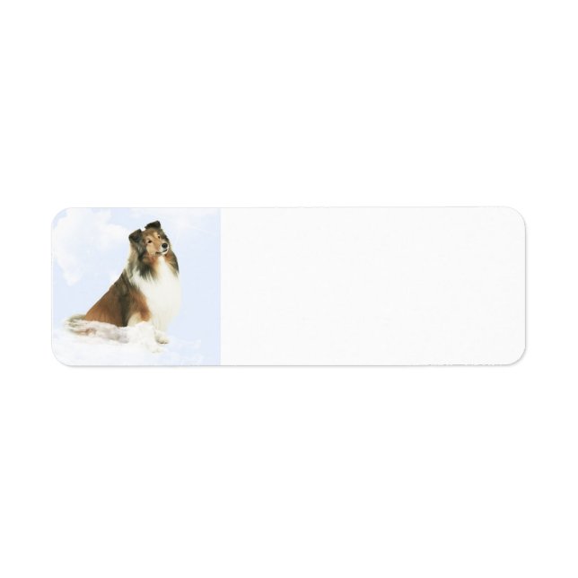 Heavenly Grace Sheltie Label (Front)