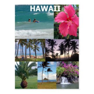 Heavenly Hawaii by Khoncepts Postcard