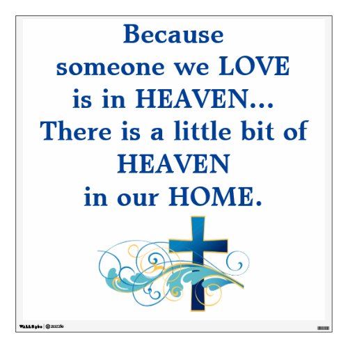 Heavenly Home Wall Decal