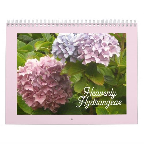 Heavenly Hydrangeas Calendar