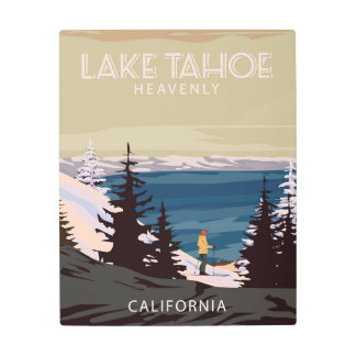Heavenly Lake Tahoe Metal Print