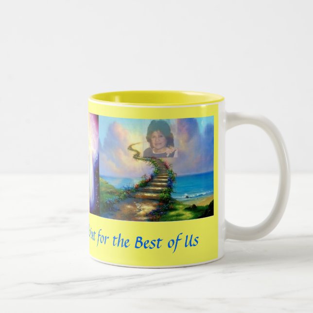Heavenly Mama2 Two-Tone Coffee Mug (Right)