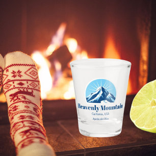 Heavenly Mountain California ski resort après-ski Shot Glass