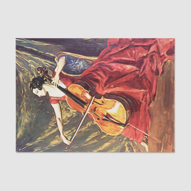 Heavenly Music Tissue Paper (Front)