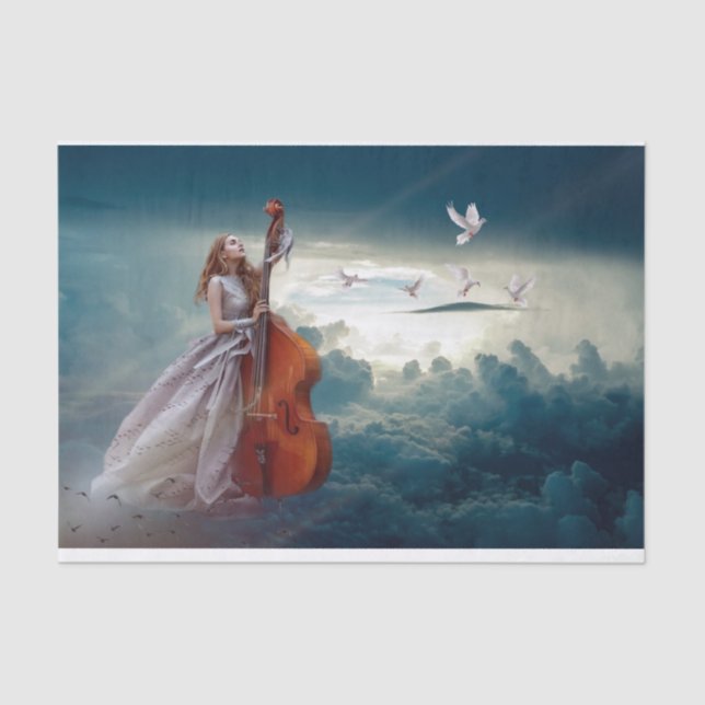 Heavenly Music Tissue Paper (Front)