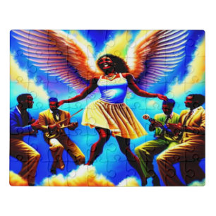 Heavenly Party Black Christian Puzzle