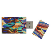 Heavenly Party Wooden Flash Drive