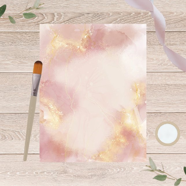 Heavenly Pink Watercolor Scrapbook Paper (Creator Uploaded)
