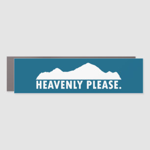 Heavenly Please Car Magnet