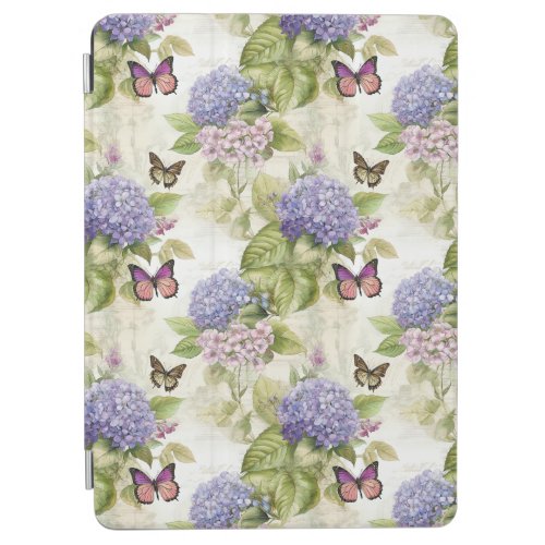 Heavenly Purple Hydrangea Harmony iPad Air Cover