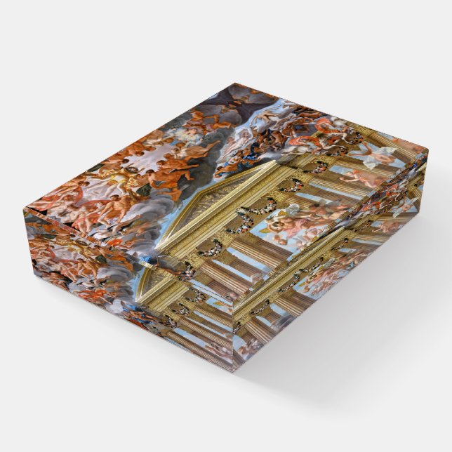 Heavenly scenes paperweight (Angled)