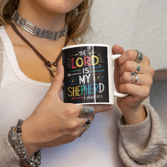 Heavenly Shepherd: Bible Verse  Coffee Mug (Creator Uploaded)