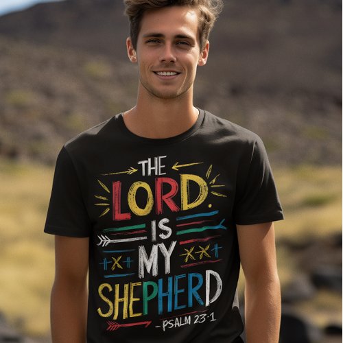Heavenly Shepherd Bible Verse  T_Shirt