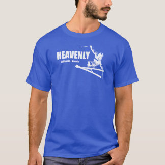 Heavenly Ski Resort California Nevada Skier girl T-Shirt