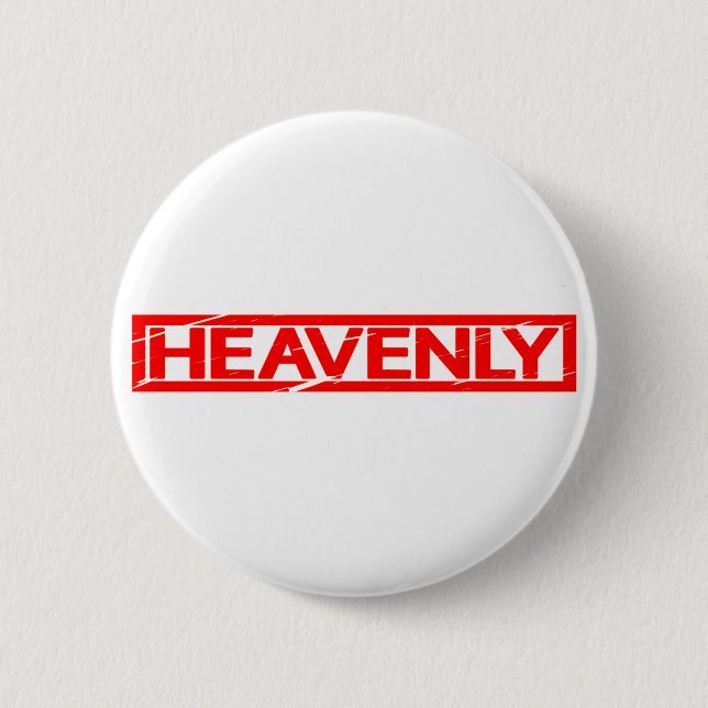 Heavenly Stamp Button (Front)