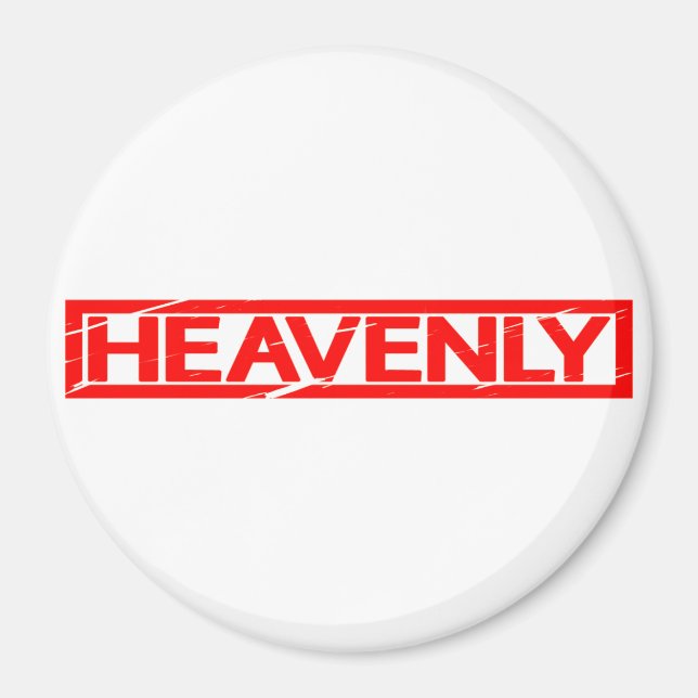 Heavenly Stamp Magnet (Front)